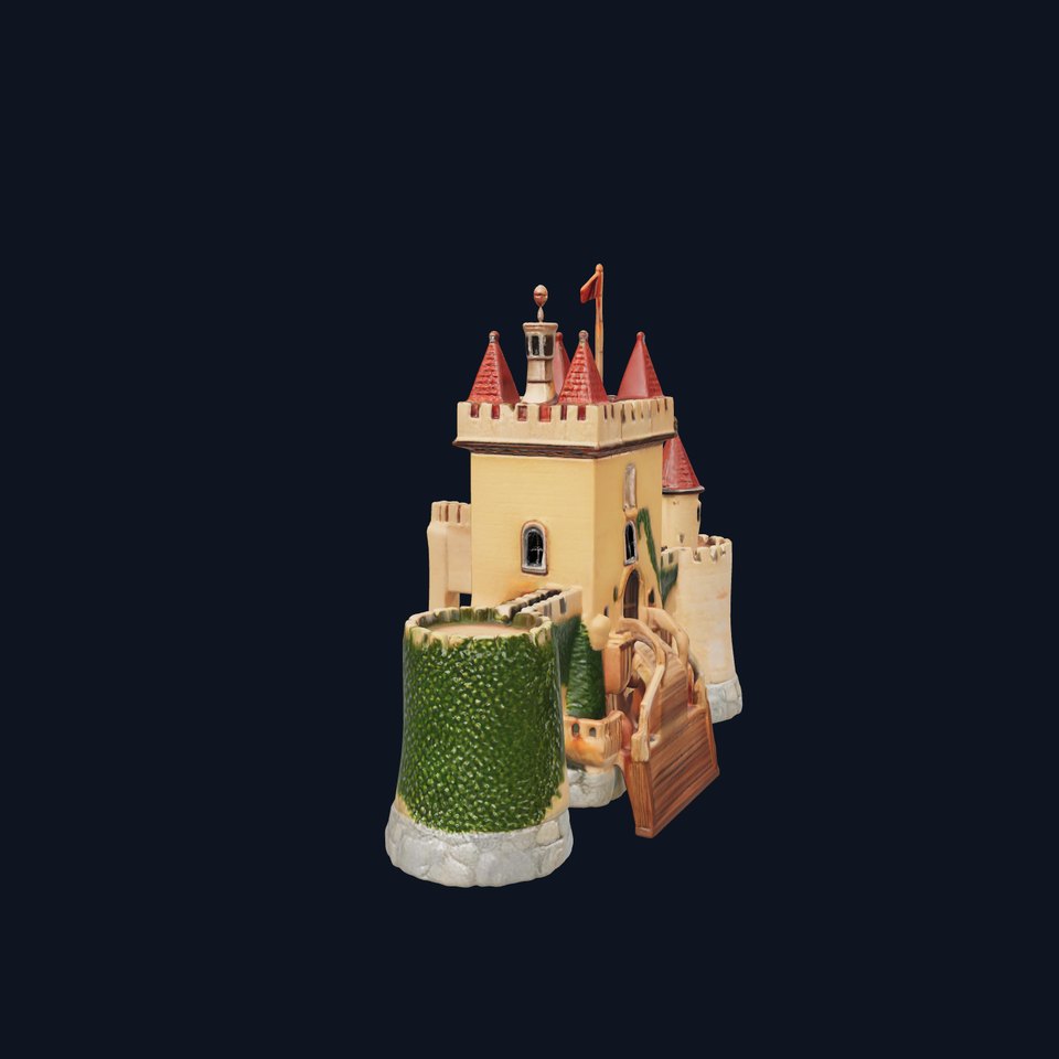 Charming Castle model pack